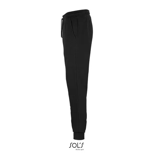 Pantalón de jogging unisex algodón orgánico ref S03810 - Negro Side