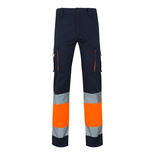 Pantalón elástico bicolor con seis bolsillos ref 36021