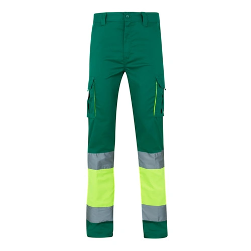 Pantalón elástico bicolor con seis bolsillos ref 36021