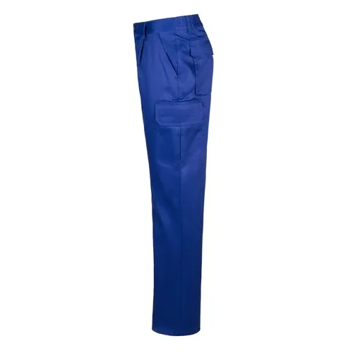 Pantalón multibolsillos con cintura elástica ref 36116 - Azul Royal 02