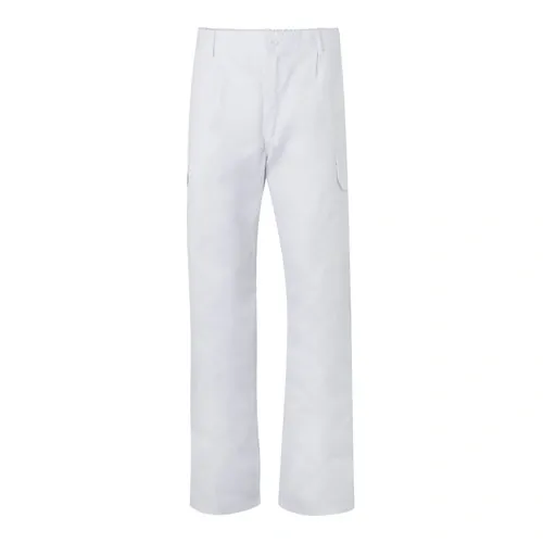 Pantalón multibolsillos con cintura elástica ref 36116 - Blanco