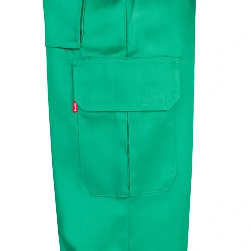 Pantalón multibolsillos con cintura elástica ref 36116 - Verde 05