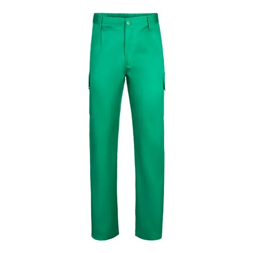 Pantalón multibolsillos con cintura elástica ref 36116 - Verde