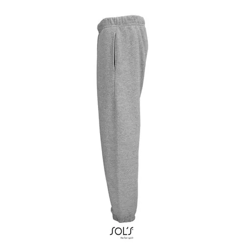 Pantalones de jogging unisex sin costura lateral ref S03992 - Gris Mezcla Side