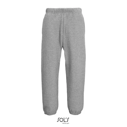 Pantalones de jogging unisex sin costura lateral ref S03992 - Gris Mezcla