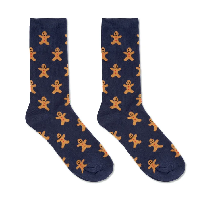 Calcetines de Navidad M con decoraciones festivas ref CX1574 - Back Azul