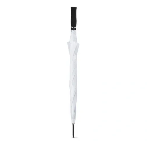 Paraguas automático pongee 190T con mango EVA ref MO8779 - Back Blanco