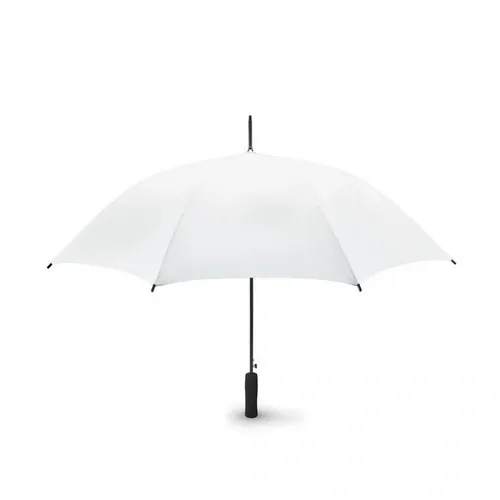 Paraguas automático pongee 190T con mango EVA ref MO8779 - Blanco