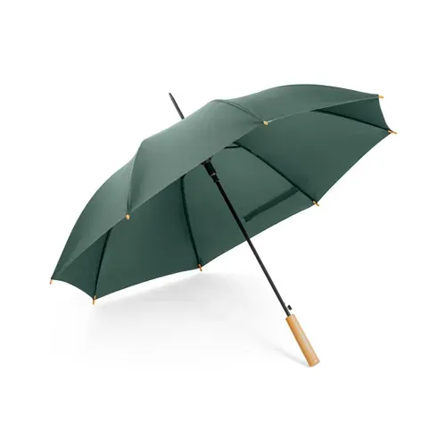 Paraguas automático de poliéster reciclado ref 99149 - Verde Oscuro 03
