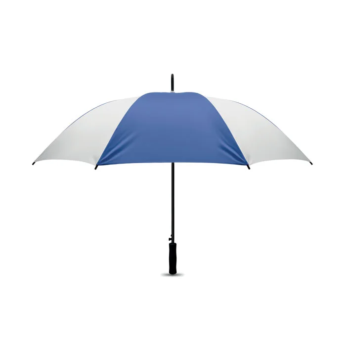 Paraguas automático de 27 pulgadas con mango recto ref MO8581 - Blanco Azul