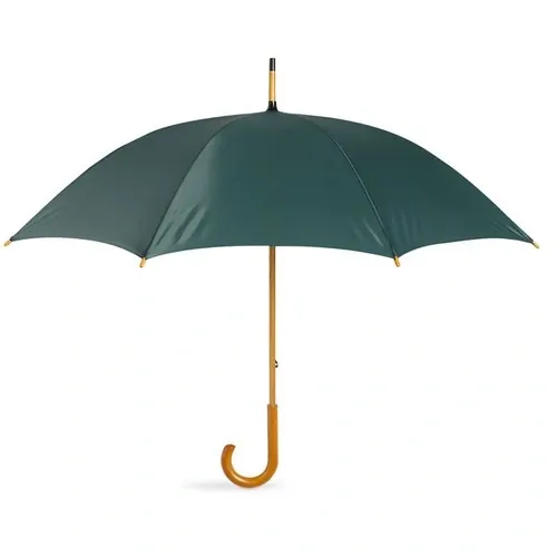 Paraguas manual de 23 pulgadas con mango curvado ref KC5132 - Front Verde