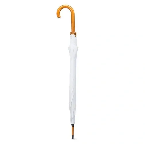 Paraguas manual de 23 pulgadas con mango curvado ref KC5132 - Side Blanco