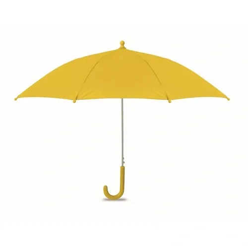 Paraguas infantil de 18 pulgadas personalizable y automático ref MO2843 - Front Amarillo