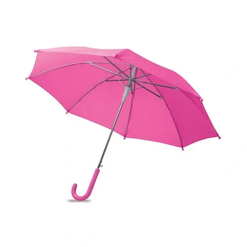 Paraguas infantil de 18 pulgadas personalizable y automático ref MO2843 - Fucsia Back
