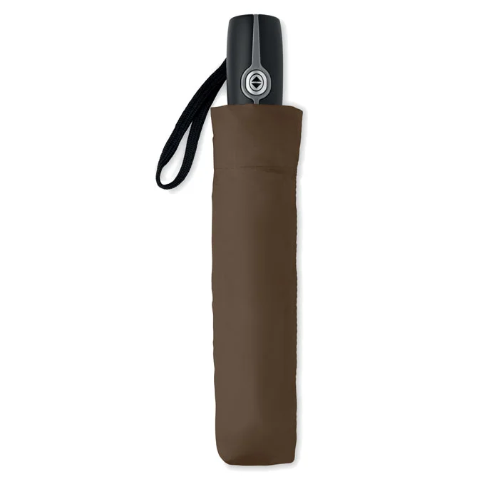 Paraguas automático plegable resistente a tormentas ref MO8780 - Back Marron