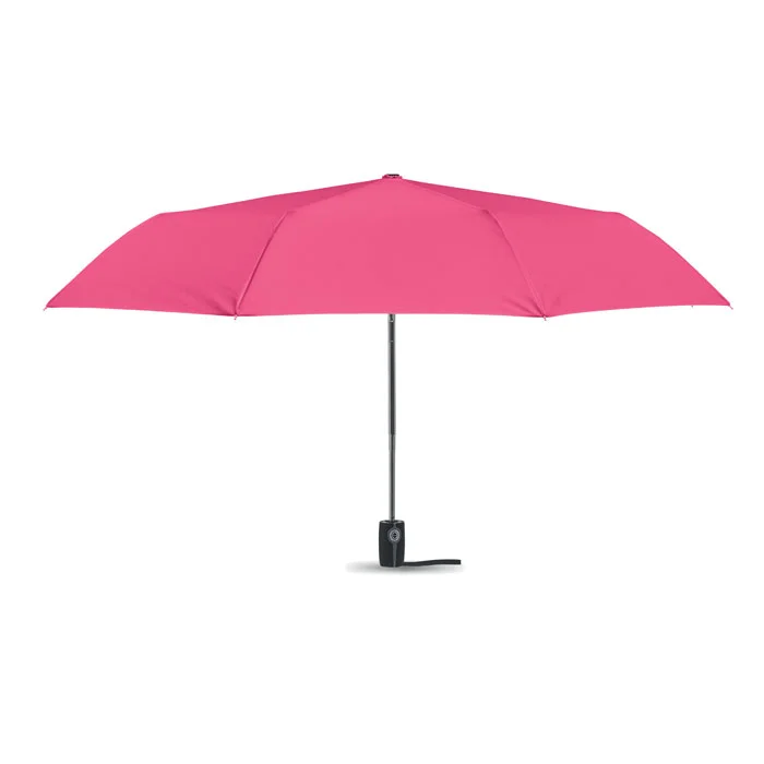 Paraguas automático plegable resistente a tormentas ref MO8780 - Fucsia Side