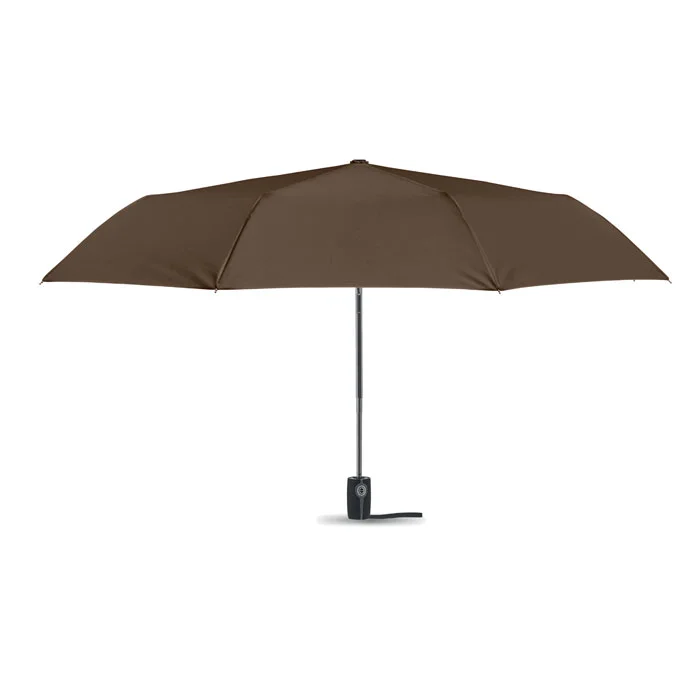 Paraguas automático plegable resistente a tormentas ref MO8780 - Marron Side