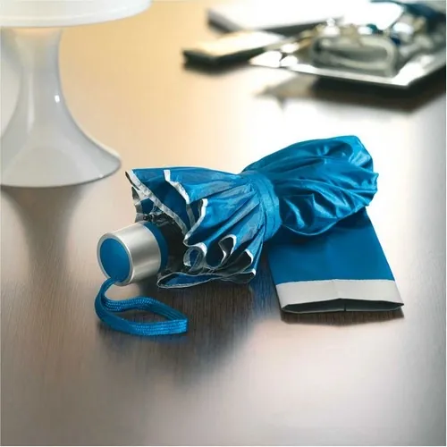 Paraguas plegable de 21 pulgadas con apertura manual ref MO7210 - Item Ambiant Picture Azul Royal