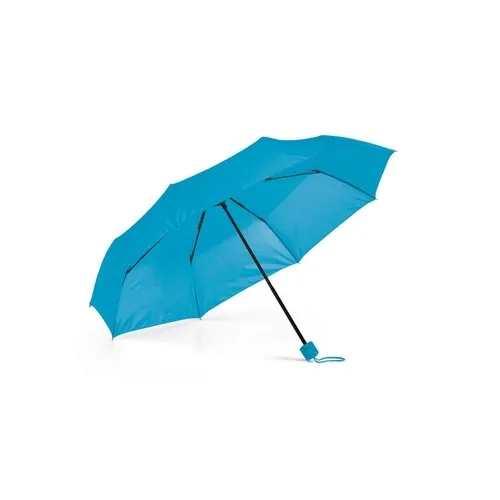 Paraguas plegable ligero con funda a juego ref 99138 - Azul Claro