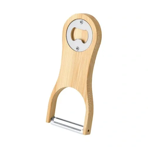 Pelador abridor Kuibak de bambú funcional y personalizable ref 22138