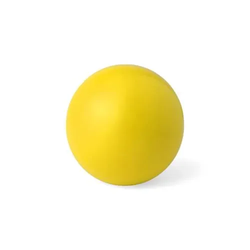 Pelota antiestrés suave y colorida ref 4605 - Amarillo