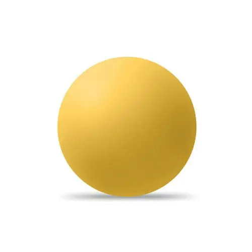 Pelota de goma que rebota Funball para diversión garantizada ref MO2931 - Amarillo