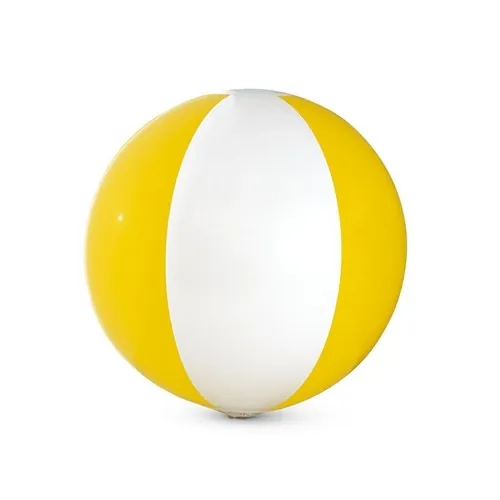 Pelota de playa hinchable con rayas de colores ref 98274 - Amarillo 01
