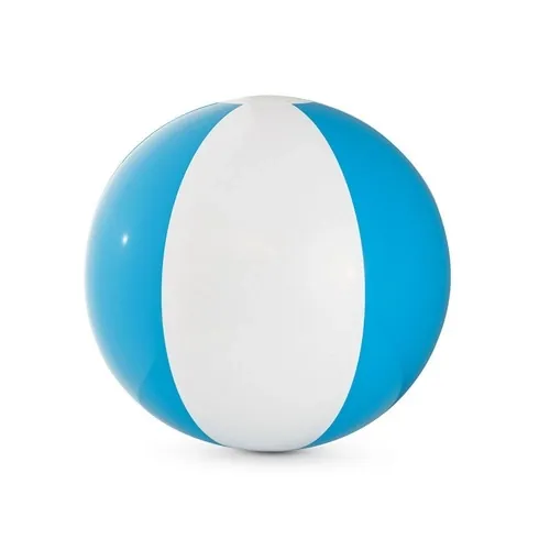 Pelota de playa hinchable con rayas de colores ref 98274 - Azul Claro 01