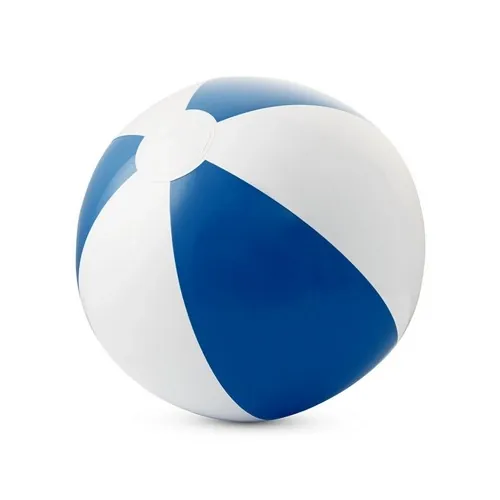 Pelota de playa hinchable con rayas de colores ref 98274 - Azul