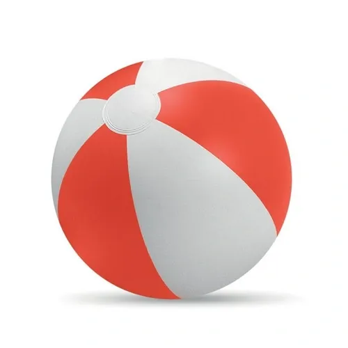 Pelota inflable de playa PVC fácil de inflar ref IT1627 - Front Rojo