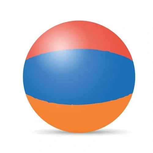 Pelota inflable de playa PVC fácil de inflar ref IT1627 - Side Multicolor
