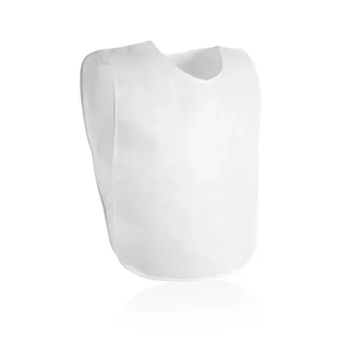 Peto deportivo adulto non-woven colores vivos ref 4531 - Blanco