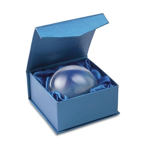 Pisapapeles de cristal con lupa en elegante caja de regalo ref MO9056