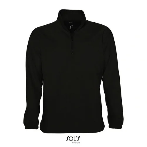 Polar unisex media cremallera poliéster gran densidad ref S56000 - Negro