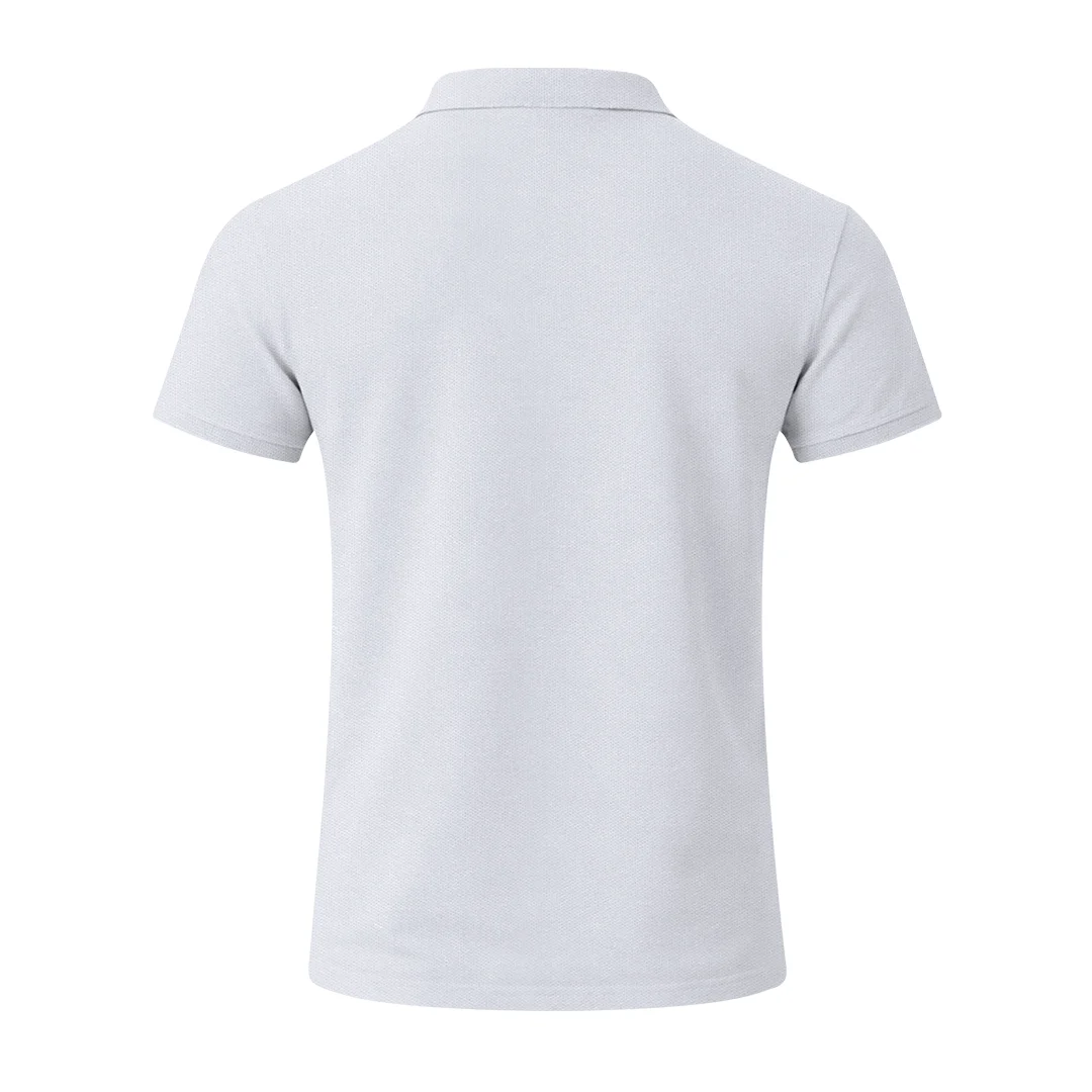 Polo adulto blanco Charles personalizable de algodón ref 22338 - 00