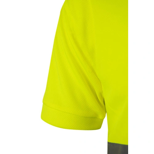 Polo bicolor ojo de pájaro (160g/m²) con manga corta, en poliéster (100%) ref 36065