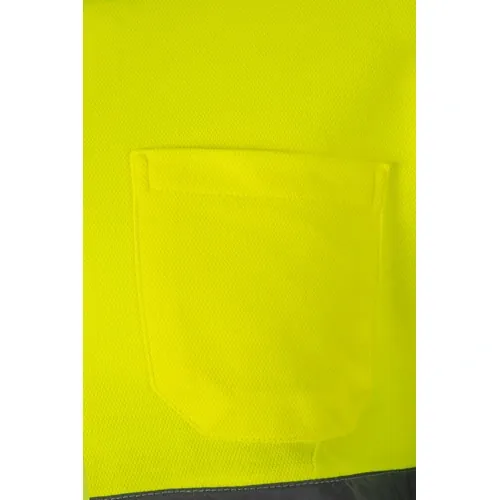 Polo bicolor con bandas reflectantes ref 36139 - Verde 03