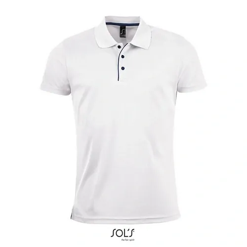 Polo de deporte personalizado poliéster 180GSM ref S01180