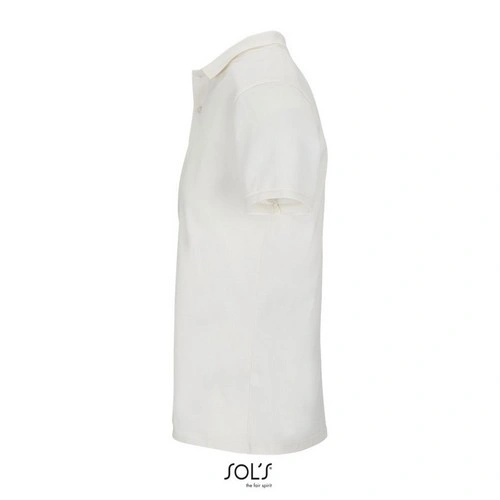 Polo de hombre de algodón orgánico con cuello canalé ref S03566