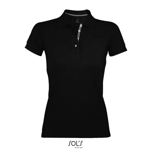 Polo mujer algodón para promociones elegantes 180GSM ref S00575