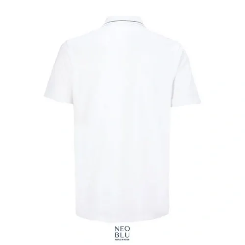 Polo piqué unisex algodón para branding 220GSM ref S04337