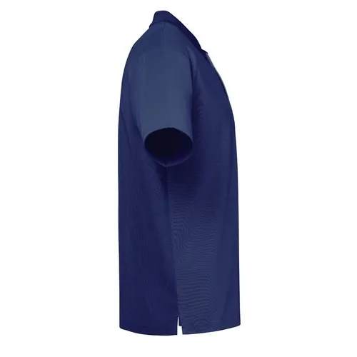 Polo técnico de hombre reciclado con cuello canalé ref 30290 - Azul Marino 02