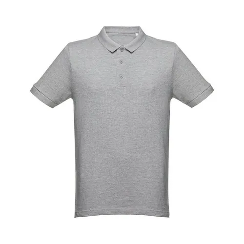 Polo unisex de algodón con corte regular ref 30188 - Gris Claro Matizado