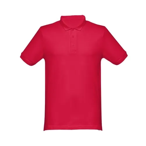 Polo unisex de algodón con corte regular ref 30188 - Rojo 01