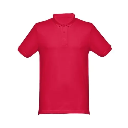 Polo unisex de algodón con corte regular ref 30188 - Rojo