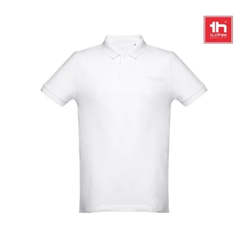 Polo unisex de algodón con cuello estilizado ref 30209 - 00