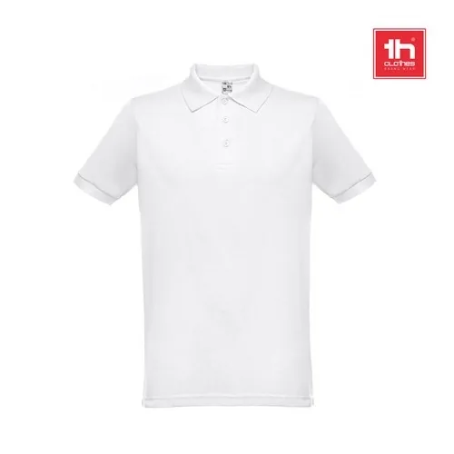 Polo unisex de manga corta con cuello reforzado ref 30175 - 00