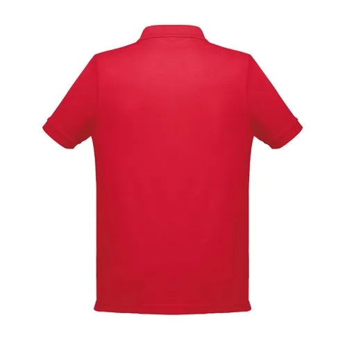 Polo unisex de manga corta con cuello reforzado ref 30268 - Rojo 01