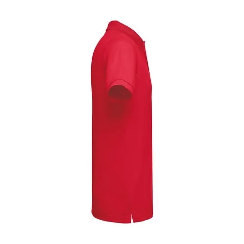 Polo unisex de manga corta con cuello reforzado ref 30268 - Rojo 02