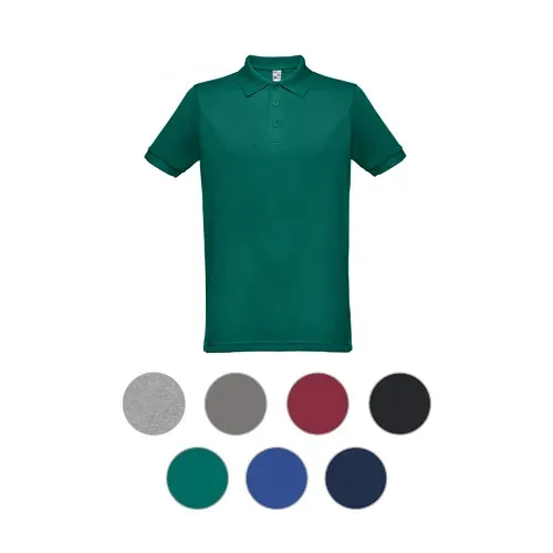 Polo unisex de manga corta con cuello reforzado ref 30268 - vista 1